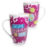 CANECA MELHOR DO MUNDO/ NAMORADA  Cód.: HU018
